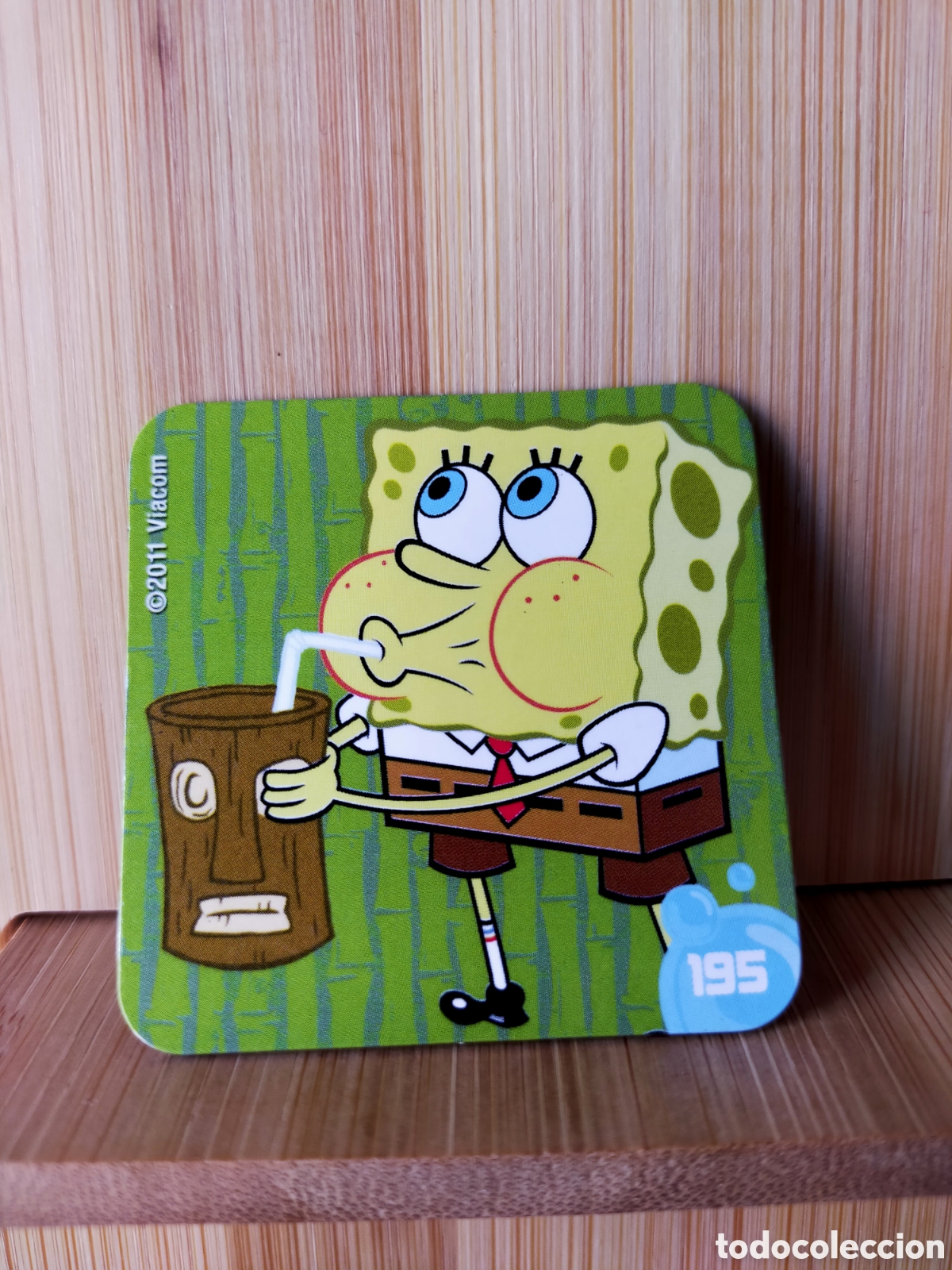 Coleccionismo: STAKS IMAN BOB ESPONJA N 195