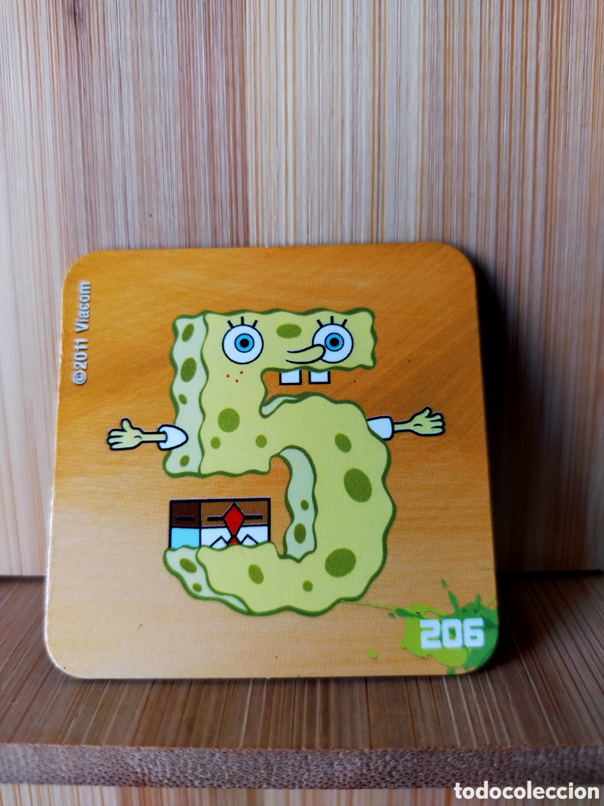 Coleccionismo: STAKS IMAN BOB ESPONJA N 206