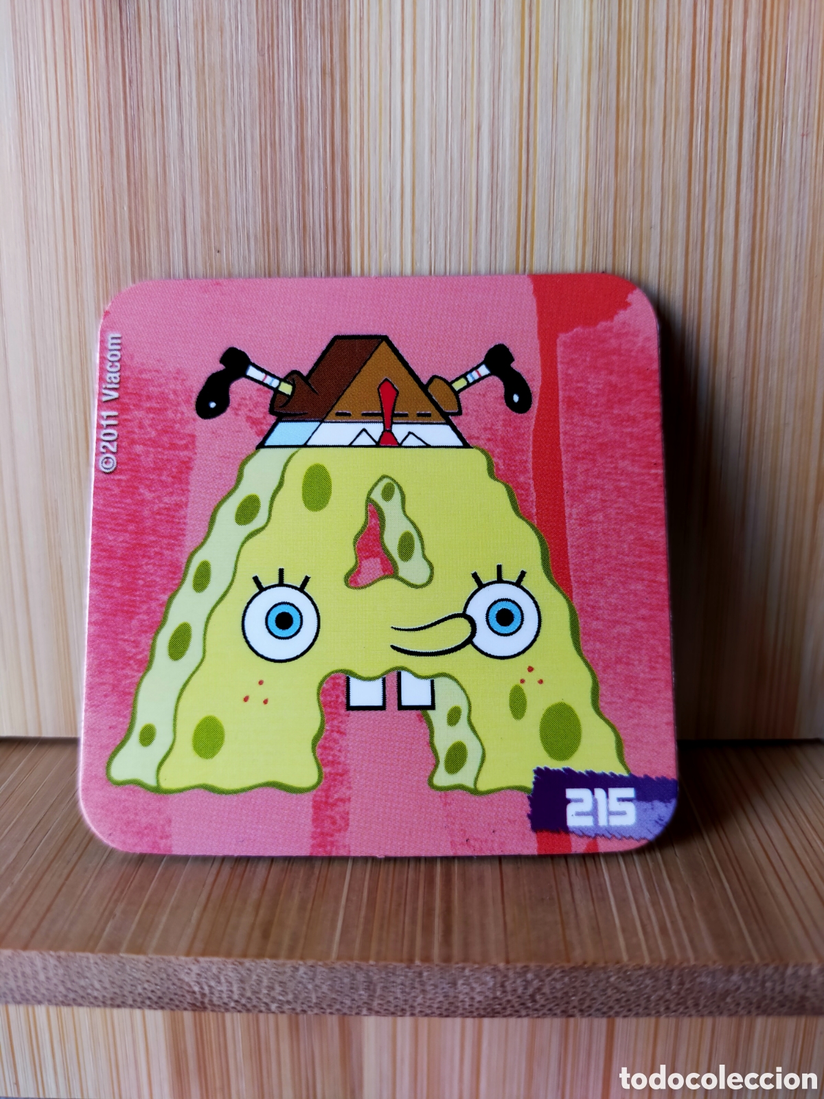 Coleccionismo: STAKS IMAN BOB ESPONJA N 215