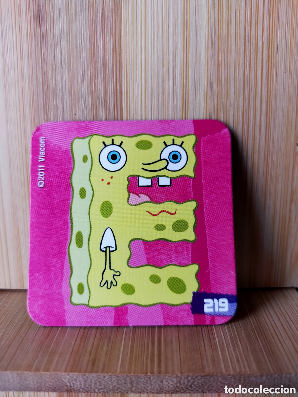 Coleccionismo: STAKS IMAN BOB ESPONJA N 219