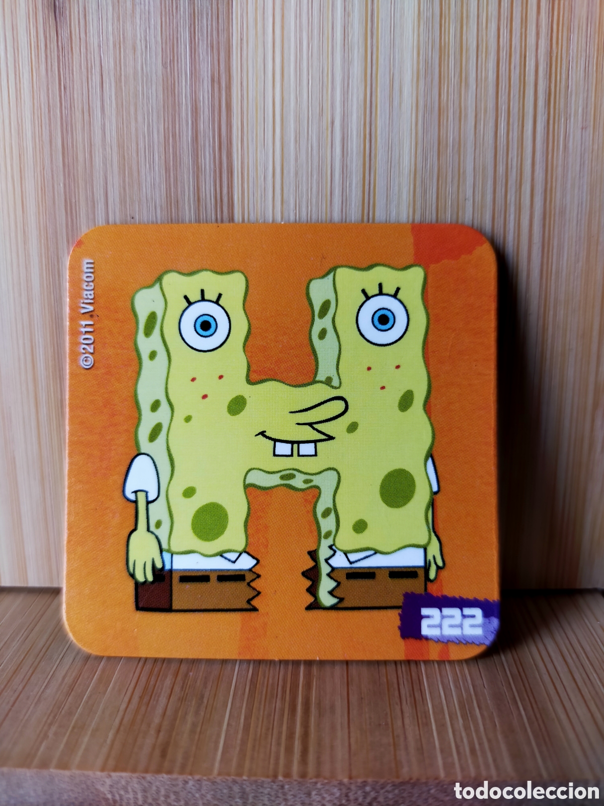 Coleccionismo: STAKS IMAN BOB ESPONJA N 222
