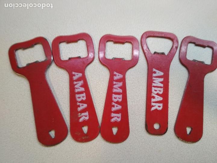 Coleccionismo: ambar, abridores, rojos 5, - Foto 2