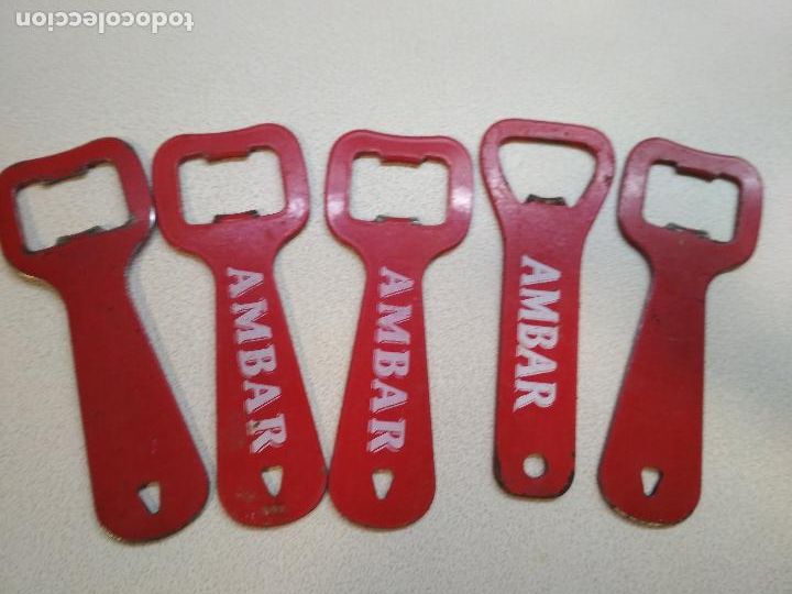 Coleccionismo: ambar, abridores, rojos 5, - Foto 3