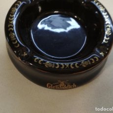 Coleccionismo: CENICERO WHISKY GLENFIDDICH - 20 CM DE DIAMETRO -