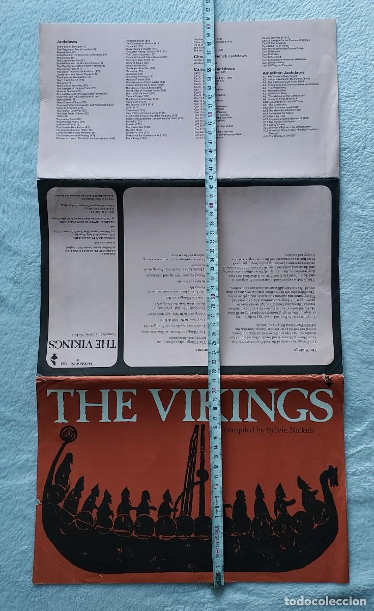 Collezionismo: THE VIKINGS. COMPILED BY SYLVIE NICKELS. CARPETA CON 12 DOCUMENTOS DE DISTINTOS TAMA&Ntilde;OS. EN INGL&Eacute;S