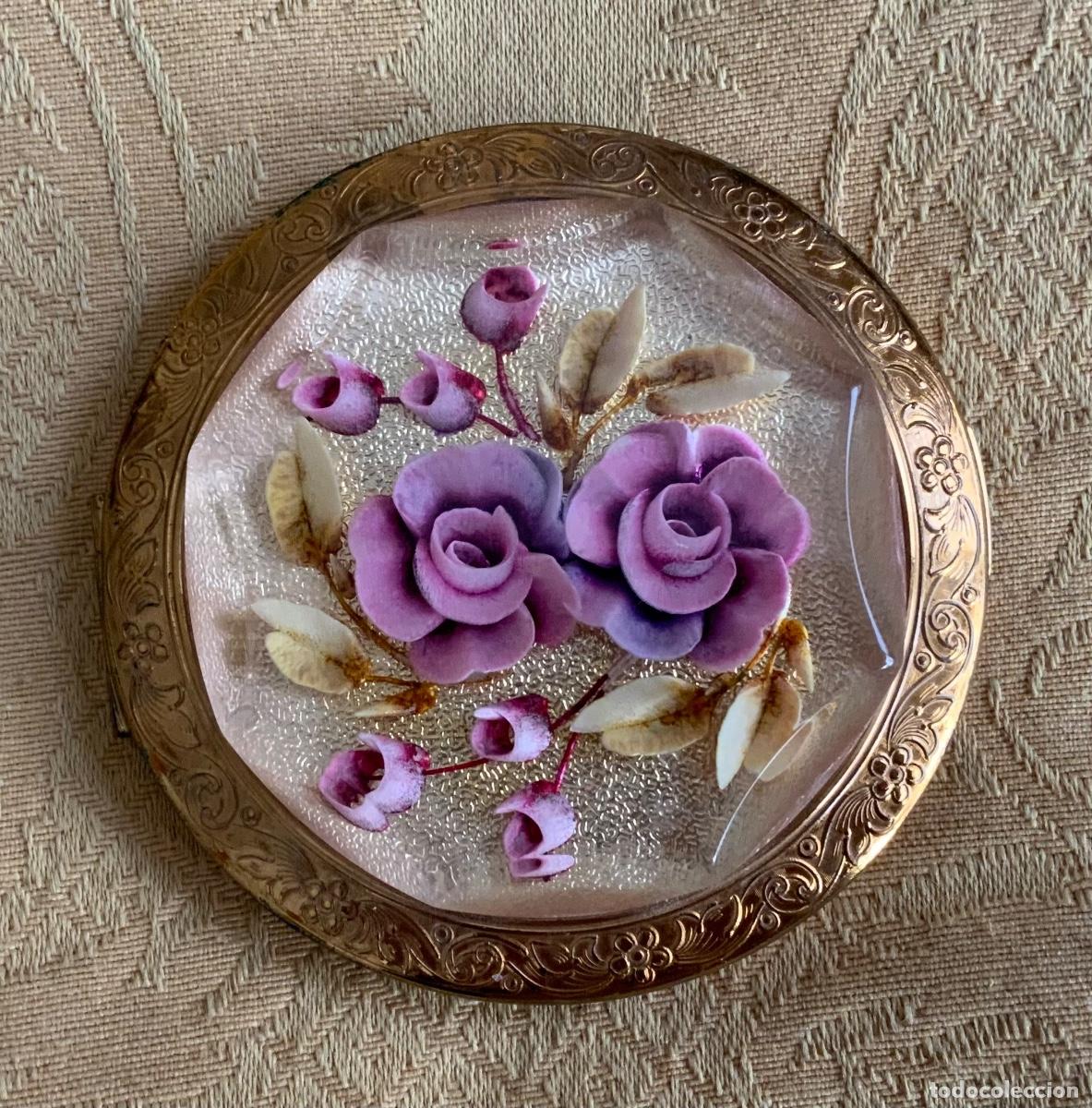 Coleccionismo: POLVERA LABRADA Y CON FLORES 3D - Foto 6