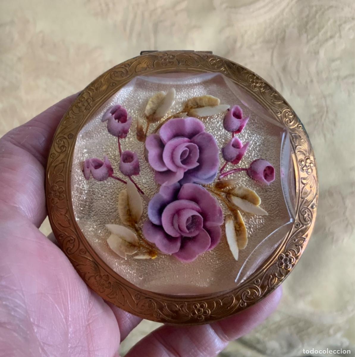 Coleccionismo: POLVERA LABRADA Y CON FLORES 3D - Foto 14
