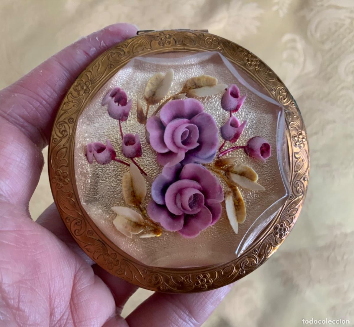 Coleccionismo: POLVERA LABRADA Y CON FLORES 3D - Foto 15