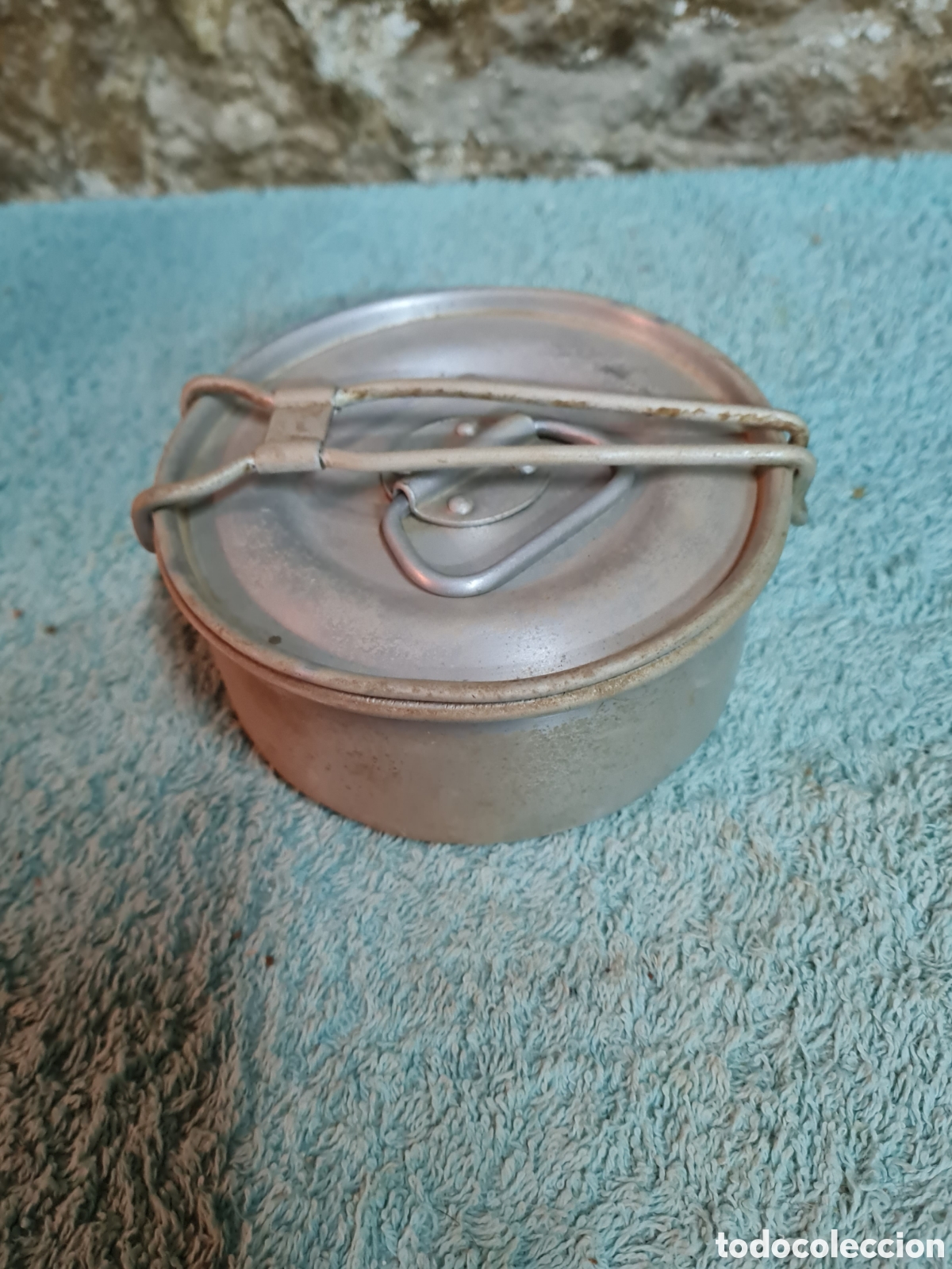 Coleccionismo: Antigua fiambrera posiblemente militar