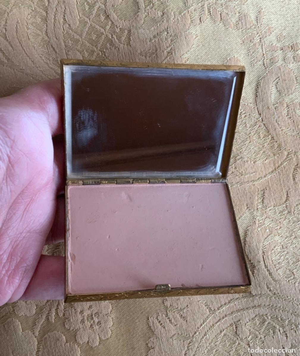 Coleccionismo: ANTIGUA POLVERA RECTANGULAR LANC&Ocirc;ME PARIS - Foto 3