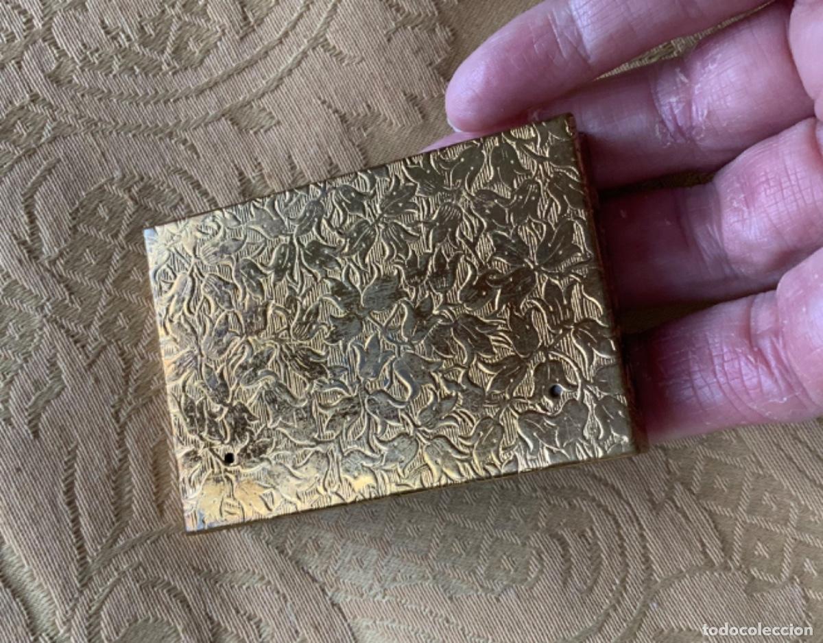 Coleccionismo: ANTIGUA POLVERA RECTANGULAR LANC&Ocirc;ME PARIS - Foto 6