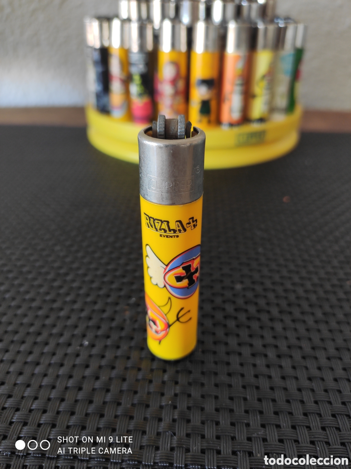 Coleccionismo: Mechero Clipper rizla - Foto 1