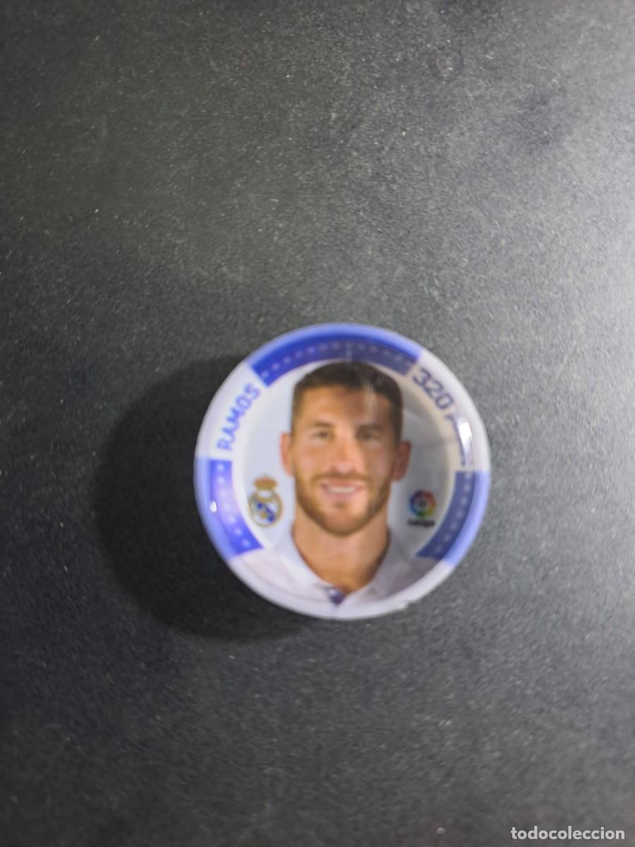 Coleccionismo: CHAPA SERGIO RAMOS REAL MADRID 17 18 2017 2018 GREFU LIGA GREFUCHAPAS GREFUSA