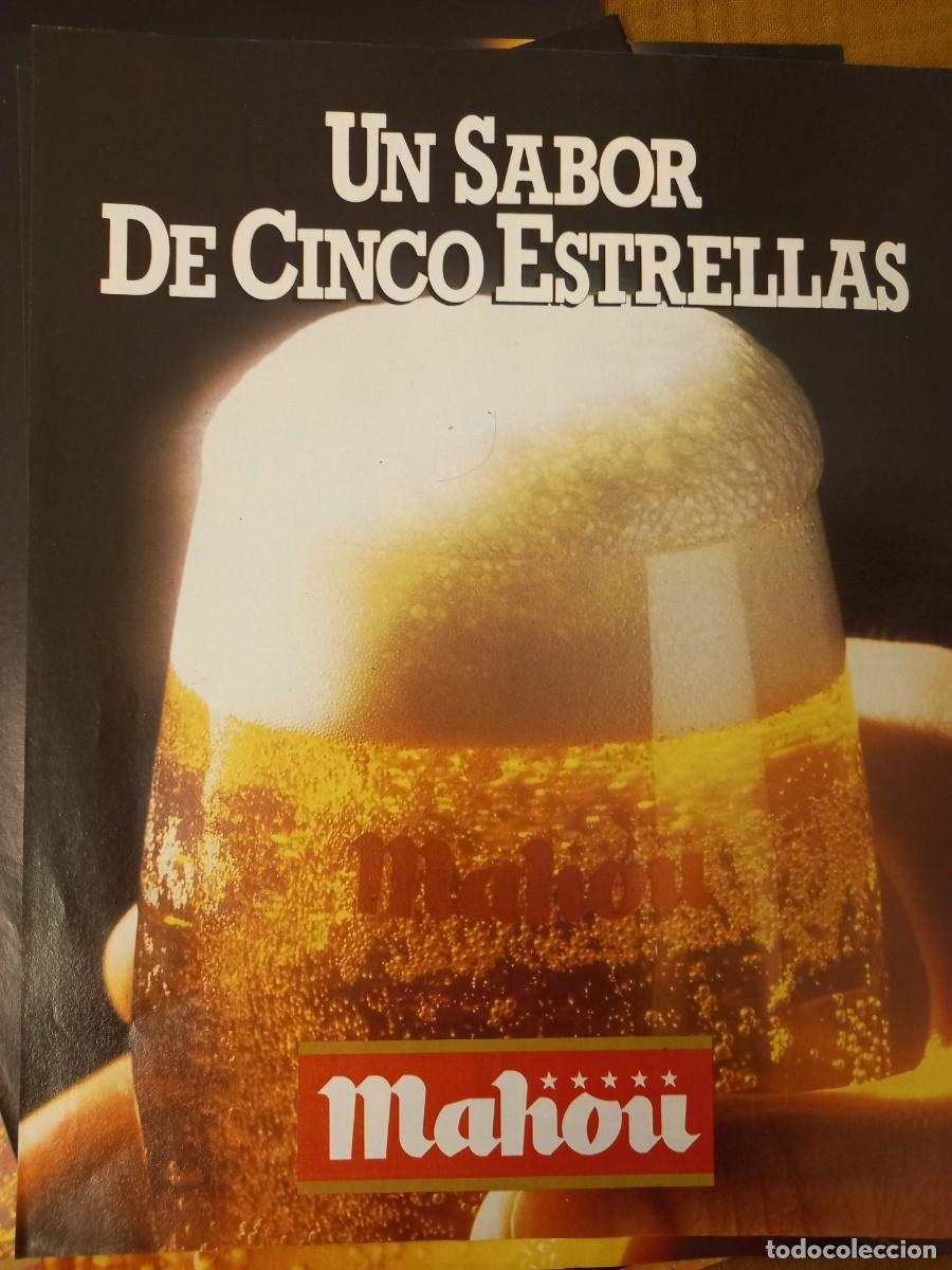 Coleccionismo: PUBLICIDAD ANUNCIO DE CERVEZA MAHOU UN SABOR DE CINCO ESTRELLAS. EXTRA&Iacute;DO DE REVISTA