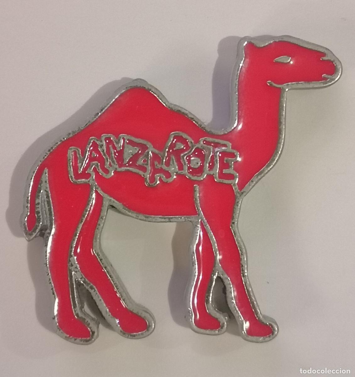 Collectionnisme: IMAN NEVERA METALICO MAGNET - CANARIAS - LANZAROTE - CAMELLO DROMEDARIO