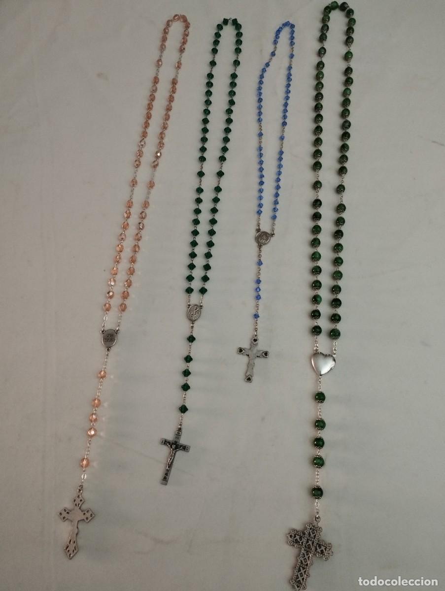 Coleccionismo: lote de 4 Rosarios de coleccion particular - Foto 4