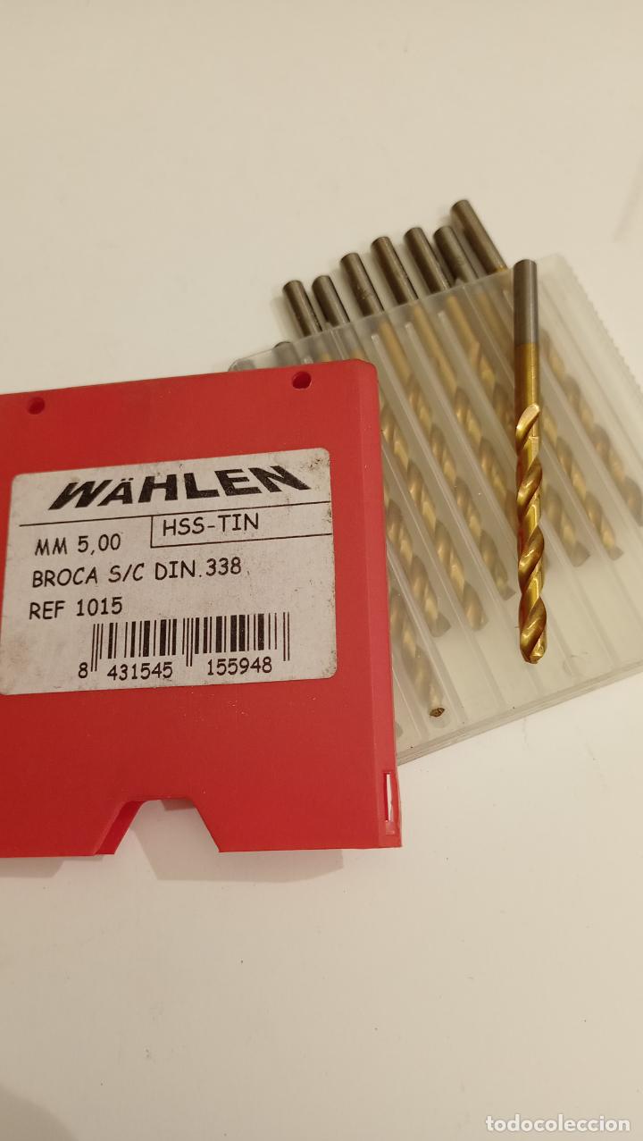 Collectionnisme: WURTH WAHLEN 10 BROCAS 5 mm HSS-TIN PROFESIONAL NUEVO SIN ESTRENAR
