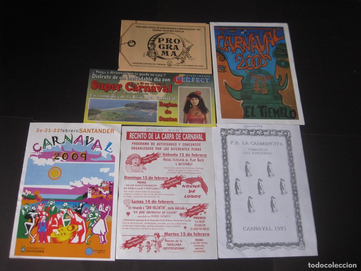 Coleccionismo: PROGRAMAS DIVERSOS DE CARNAVAL ( VER OTROS PROGRAMAS QUE TENGO EN VENTA) - Foto 1