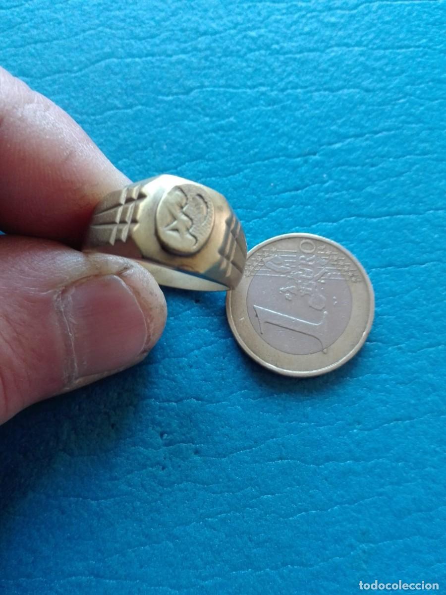 Coleccionismo: ANILLO DE LATON O BRONCE - A IDENTIFICAR - Foto 1