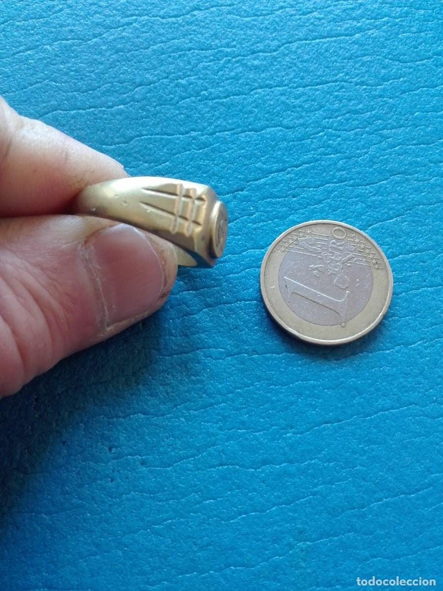 Coleccionismo: ANILLO DE LATON O BRONCE - A IDENTIFICAR - Foto 4