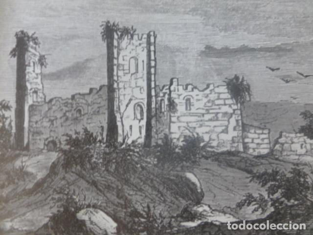 Coleccionismo: PRIORIO LAS CALDAS ASTURIAS CASTILLO ANTIGUO HUECOGRABADO A&Ntilde;OS 40