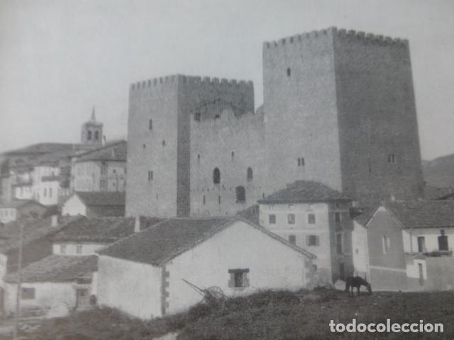 Coleccionismo: MEDINA DE POMAR BURGOS CASTILLO ANTIGUO HUECOGRABADO A&Ntilde;OS 40