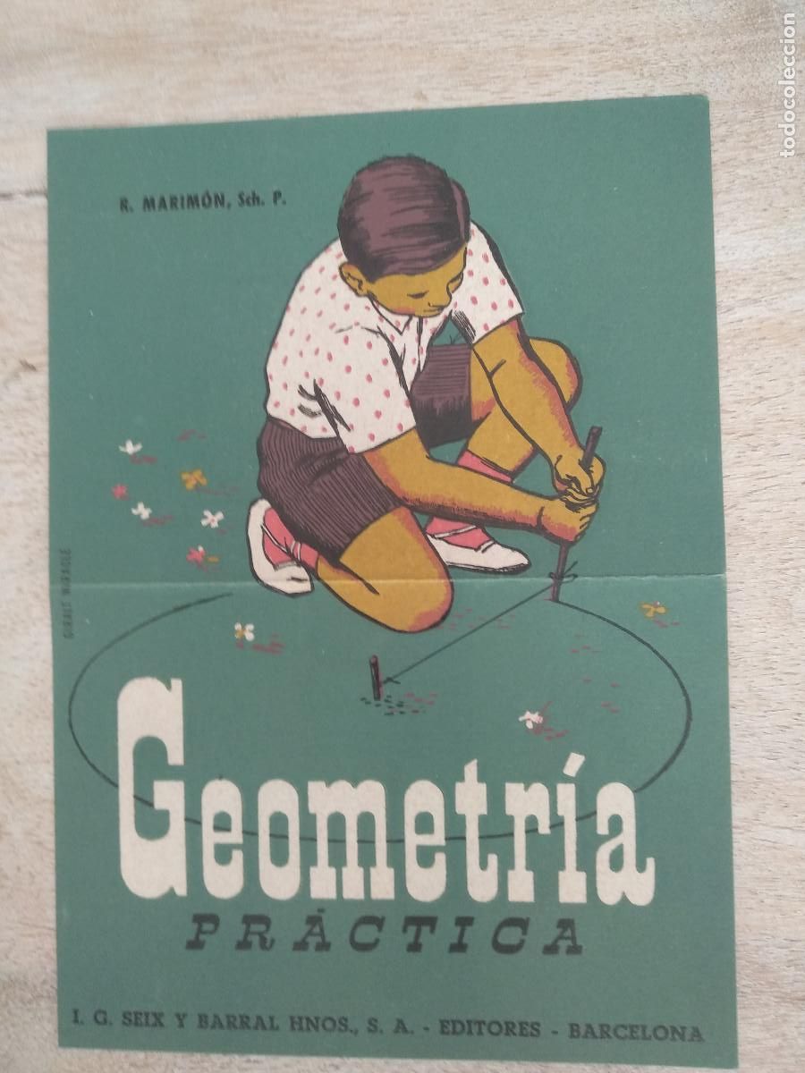 Coleccionismo: Publicidad : GEOMETR&Iacute;A PR&Aacute;CTICA, RAFAEL MARIM&Oacute;N, SEIX BARRAL 1941