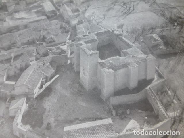 Collectionnisme: VILLALBA DE LOS ALCORES VALLADOLID CASTILLO ANTIGUO HUECOGRABADO A&Ntilde;OS 40