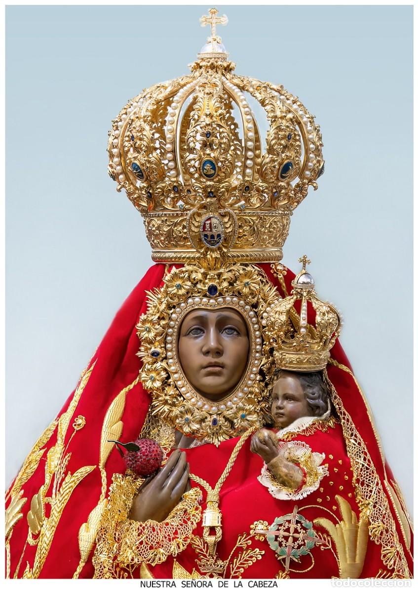 Coleccionismo: VIRGEN DE LA CABEZA - L&aacute;mina - Foto 1