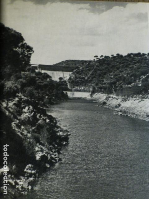 Sammelleidenschaft Papier: PANTANO DE SAN JUAN MADRID ANTIGUO HUECOGRABADO A&Ntilde;OS 50