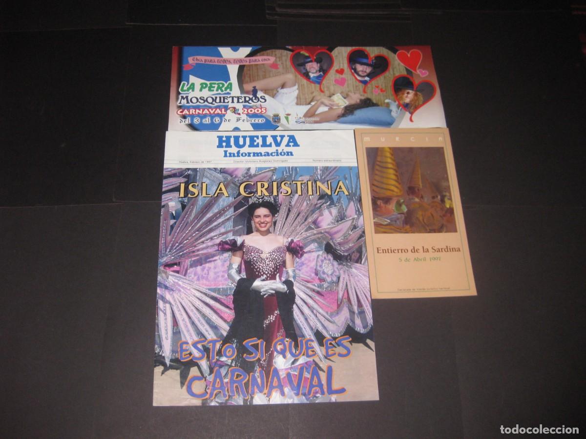 Coleccionismo: PROGRAMAS DE CARNAVALES - Foto 1