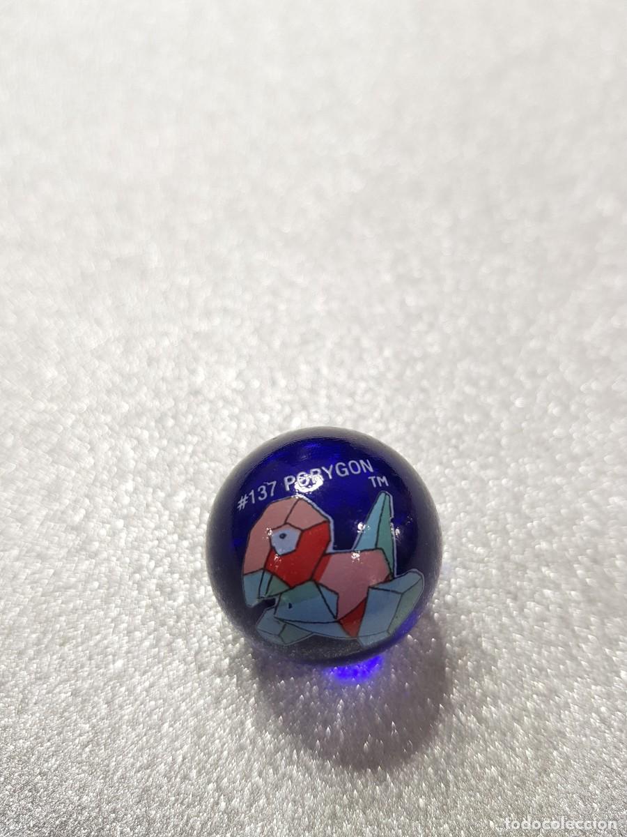 Coleccionismo: Canica Oficial de Pokemon N&ordm; 137 Porygon