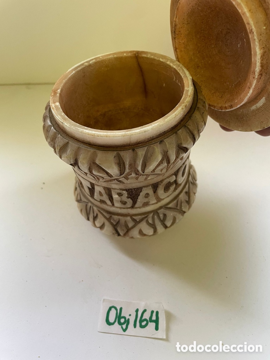 Coleccionismo: Bote tabaco antiguo ayllon - Foto 2