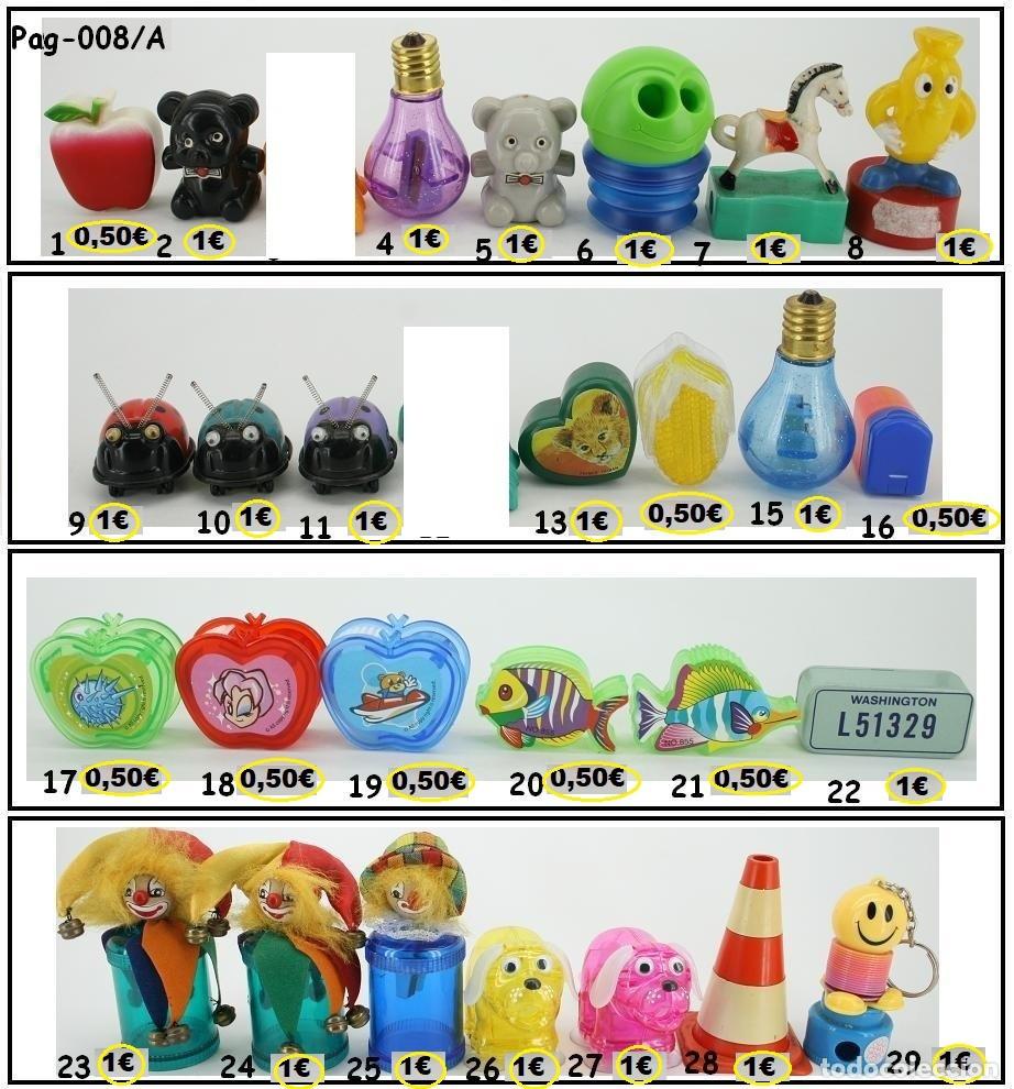 Coleccionismo: SACAPUNTAS DE PLASTICO VARIADOS - Foto 1