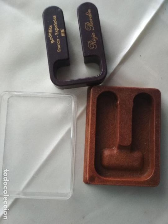Coleccionismo: abridor capsulas de botellas de vino, rioja bordon. NUEVO - Foto 1