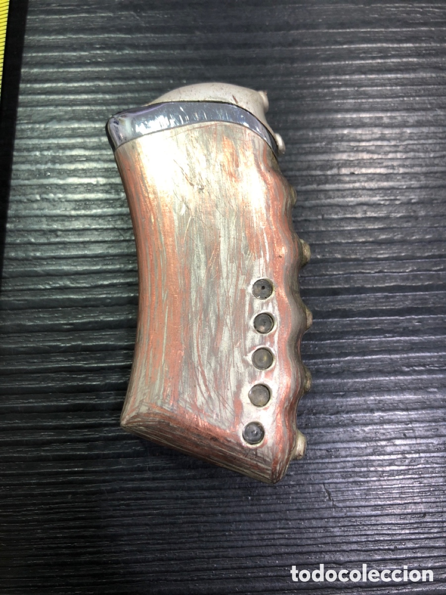 Sammeln: Antiguo mechero en forma de pu&ntilde;o americano (L73)