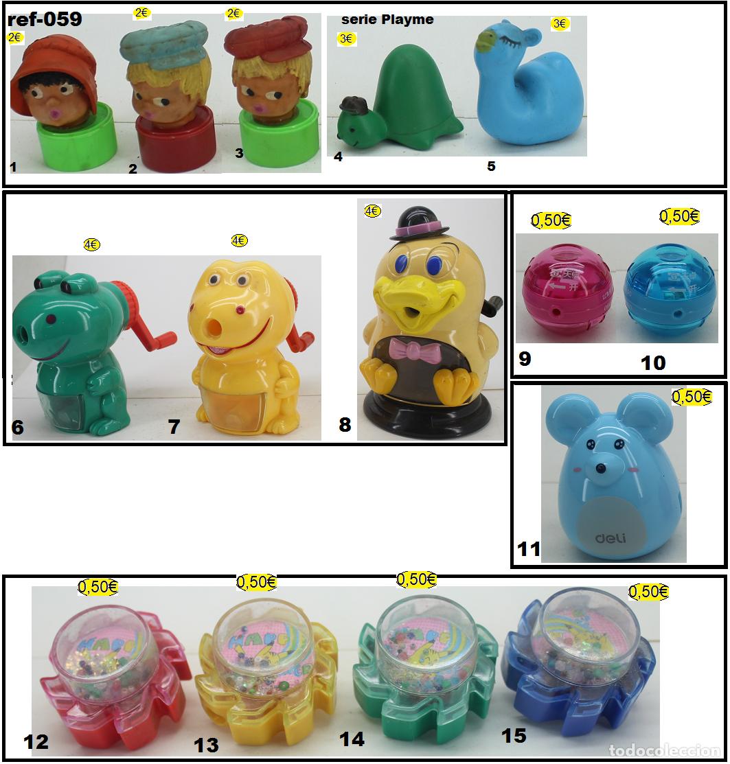 Coleccionismo: SACAPUNTAS DE PLASTICO VARIADOS - Foto 1
