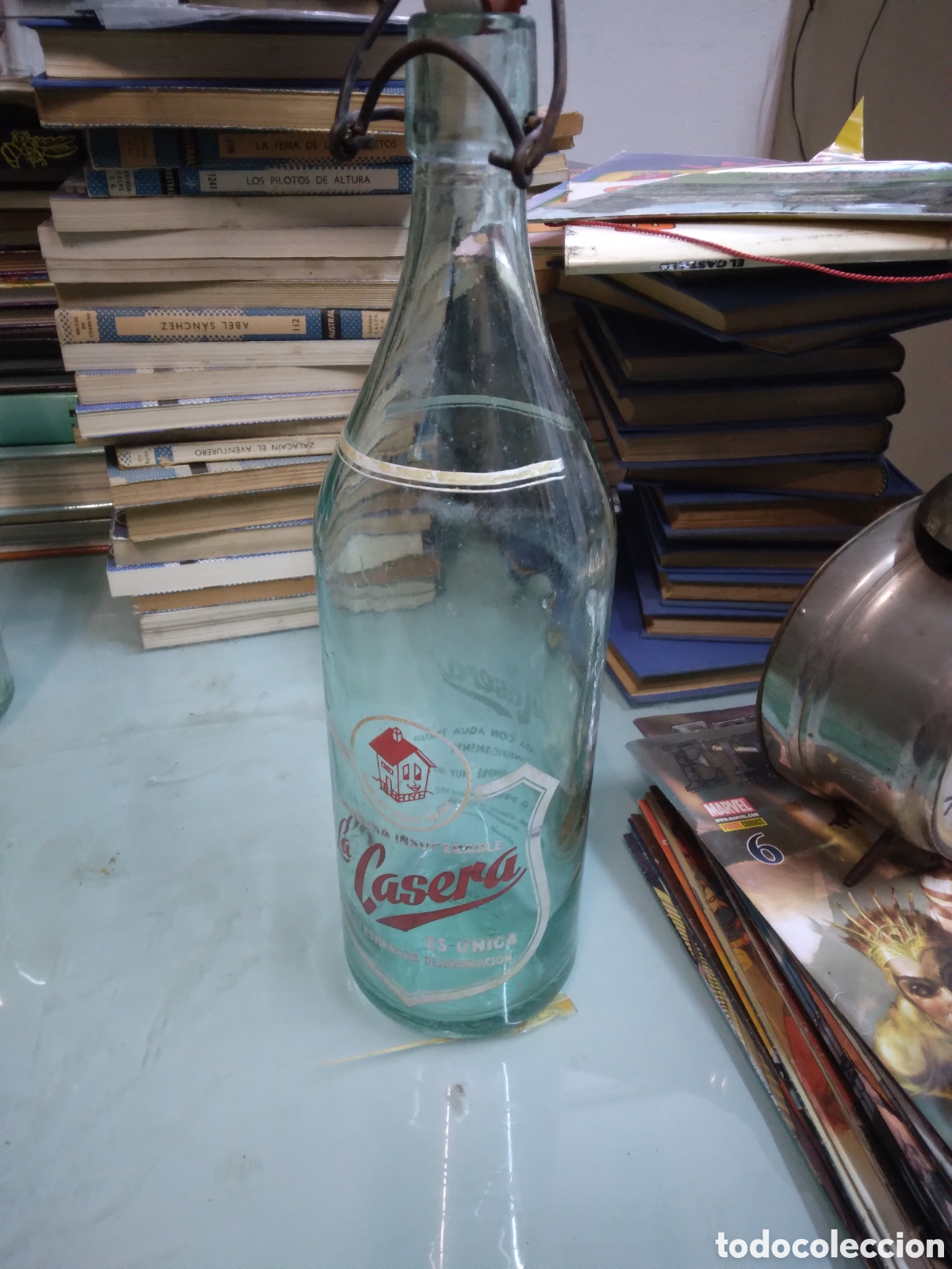 Coleccionismo: Botella Gaseosa La Casera - Foto 1