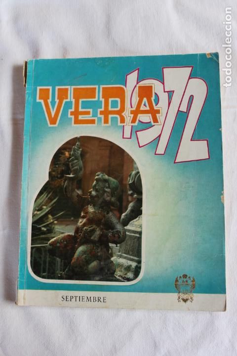 Collectionnisme: PROGRAMA FIESTAS SEPTIEMBRE 1972 VERA ALMERIA
