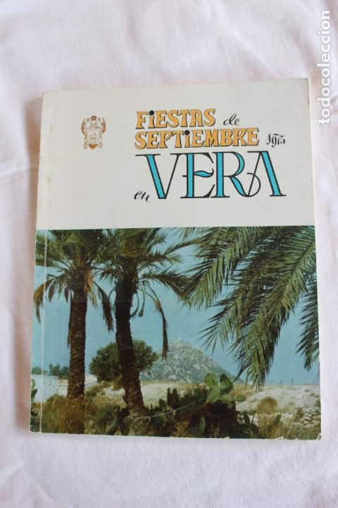 Collectionnisme: PROGRAMA FIESTAS SEPTIEMBRE 1975 VERA ALMERIA