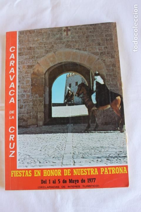 Coleccionismo: PROGRAMA FIESTAS CARAVACA DE LA CRUZ MAYO 1977 - Foto 1