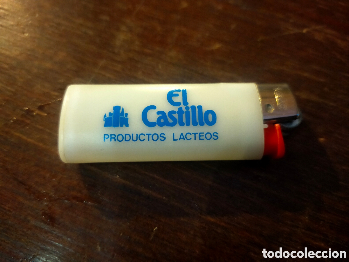 Coleccionismo: Mechero bic leche el castillo - Foto 1