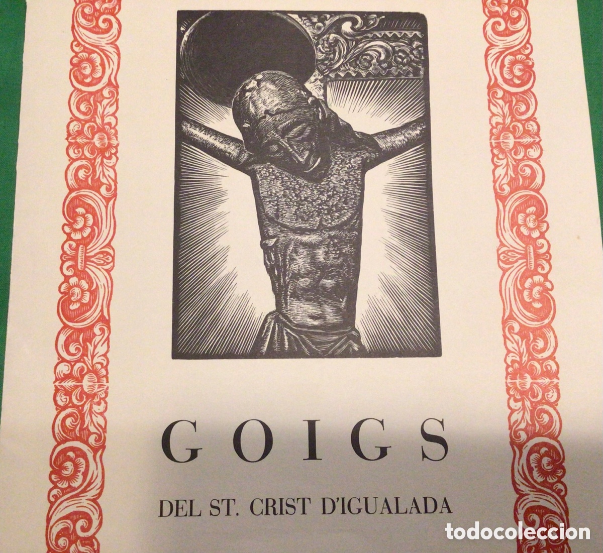 Coleccionismo: GOIGS DEL ST. CRIST D&rsquo;IGUALADA - Foto 1