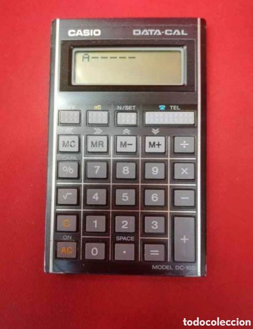 Coleccionismo: Calculadora vintage casio Data cal dc 100 funciona - Foto 2