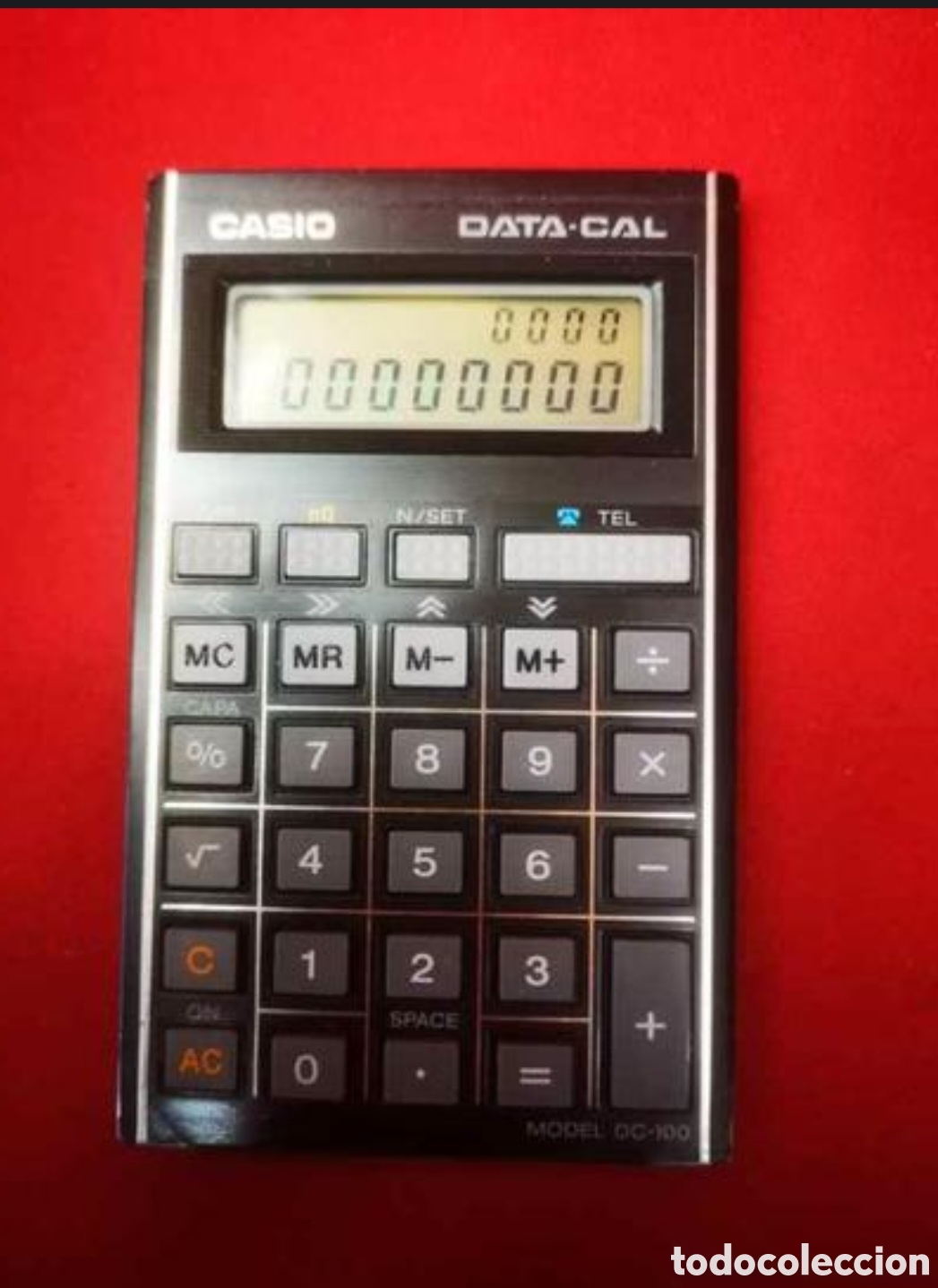 Coleccionismo: Calculadora vintage casio Data cal dc 100 funciona - Foto 3