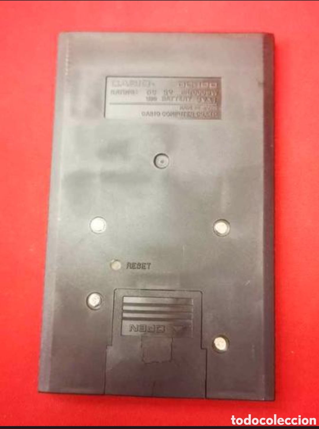 Coleccionismo: Calculadora vintage casio Data cal dc 100 funciona - Foto 6
