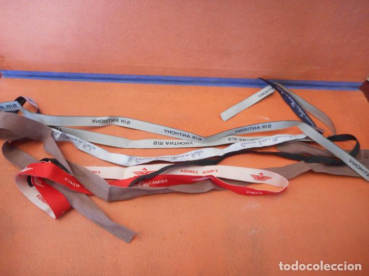 Colecionismo: LOTE DE CINTAS DE PUBLICIDAD DIFERENTES COLORES.