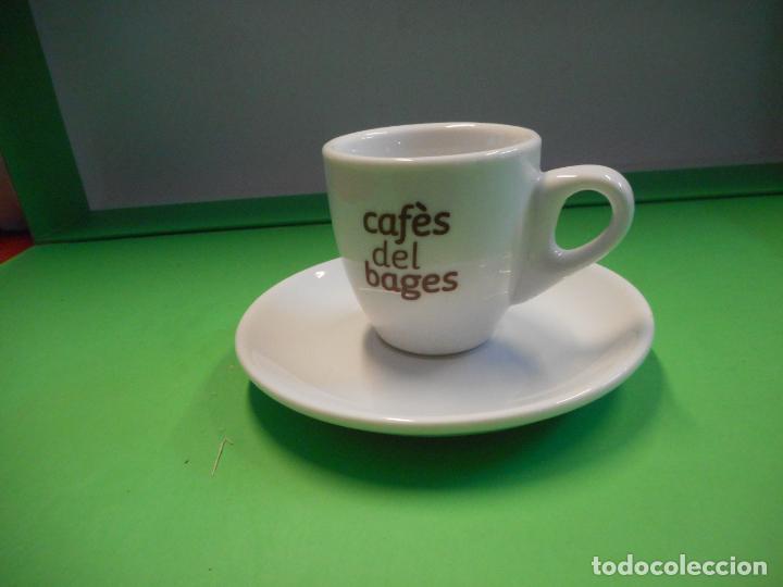 Colecionismo: JUEGO DE MINI TAZA PARA CAFE CON SU PLATO.MEDIDAS 5CM. PLATO 11CM
