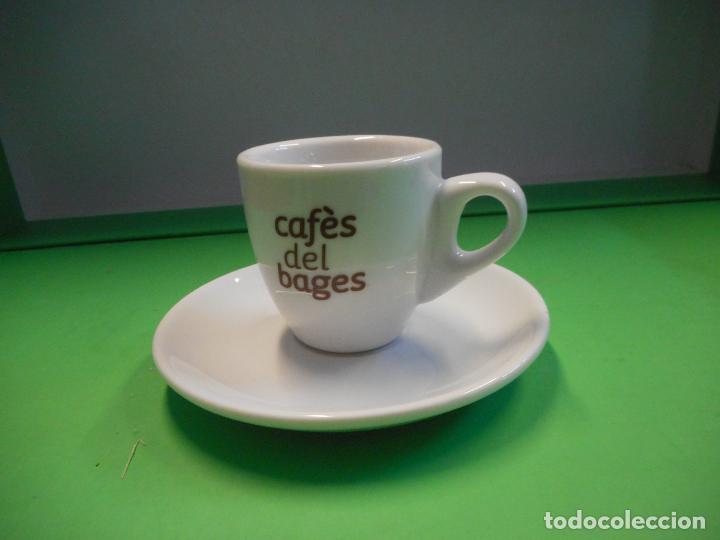Colecionismo: JUEGO DE MINI TAZA PARA CAFE CON SU PLATO.MEDIDAS 5CM. PLATO 11CM