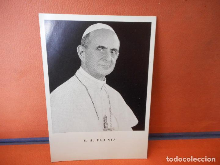 Colecionismo: BONITO POSTAL DE S.S.PAU VI.